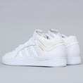 Load image into Gallery viewer, adidas Tyshawn Shoes Footwear White / Footwear White / Gold Metallic