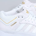 Load image into Gallery viewer, adidas Tyshawn Shoes Footwear White / Footwear White / Gold Metallic