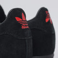 Load image into Gallery viewer, adidas X Thrasher Superstar Adv Shoes Core Black / Scarlet / Gold Metallic
