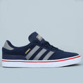 Load image into Gallery viewer, Adidas Busenitz Vulc Shoes Collegiate Navy / Ch Solid Grey / Scarlet