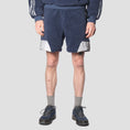 Load image into Gallery viewer, adidas X Blondey Sherpa Shorts Mineral Blue / Reflective Silver