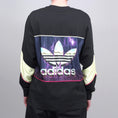 Load image into Gallery viewer, adidas X Metropolitan LS T-Shirt Black / Yellow Tint / Real Magenta