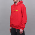 Load image into Gallery viewer, Alcohol Blanket Logo Hood Red