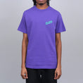 Load image into Gallery viewer, Alcohol Blanket Logo T-Shirt Purple