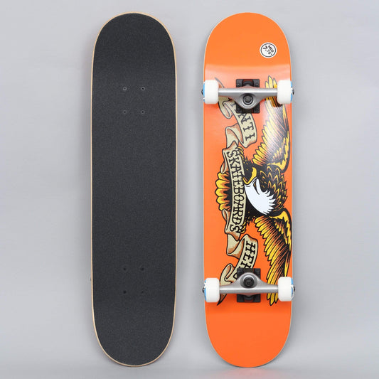 Anti Hero 7.75 Classic Eagle Medium Complete Skateboard Orange