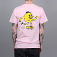 Load image into Gallery viewer, Blast Skates Mascot Logo T-Shirt Light Pink