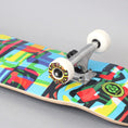 Load image into Gallery viewer, Blind 7.875 Logo Glitch FP Complete Skateboard Blue