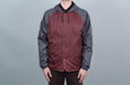 Load image into Gallery viewer, Brixton Hoover Jacket Burgundy / Charcoal