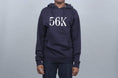Load image into Gallery viewer, Bronze 56K Flock Hood Navy