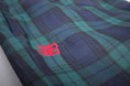 Load image into Gallery viewer, Bronze Plaid Track Pants Navy / Green