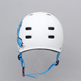 Load image into Gallery viewer, Bullet X Santa Cruz Screaming Hand Helmet Matt White