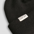 Load image into Gallery viewer, Butter Goods X Slam City Skates Centre Yourself Beanie Black
