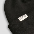 Load image into Gallery viewer, Butter Goods X Slam City Skates Centre Yourself Beanie Black
