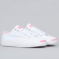 Load image into Gallery viewer, Converse Jack Purcell Pro OP OX Shoes White / Racer Pink / White