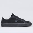 Load image into Gallery viewer, Converse One Star Pro OX Suede Shoes Black / Black / Black