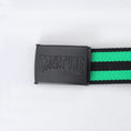 Load image into Gallery viewer, Creature Logo Stamp Web Belt Black / Green
