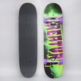 Load image into Gallery viewer, Creature 7.8 Galaxy Logo Mid Complete Skateboard Green / Purple