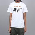 Load image into Gallery viewer, Dear Skating USA #1 T-Shirt White