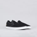 Load image into Gallery viewer, Emerica Wino G6 Slip-On Kids Shoes Black / White / Gold
