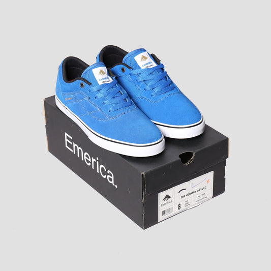 Emerica The Herman G6 Vulc Shoes Blue / White
