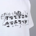 Load image into Gallery viewer, Fucking Awesome Block Letter T-Shirt White