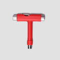 Load image into Gallery viewer, Slam City Skates Skateboard T Tool Red