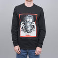 Load image into Gallery viewer, Hockey Barbwire Longsleeve T-Shirt Black