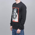 Load image into Gallery viewer, Hockey Barbwire Longsleeve T-Shirt Black