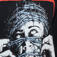 Load image into Gallery viewer, Hockey Barbwire Longsleeve T-Shirt Black