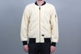 Load image into Gallery viewer, Huf Sherpa Bomber Jacket Natural