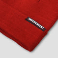 Load image into Gallery viewer, Independent Bar Beanie Cardinal Red