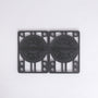 Independent 1/8 inch Risers Black