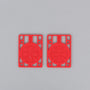 Independent 1/8 Riser Pads Red