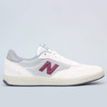 Load image into Gallery viewer, New Balance Numeric 440 Shoes White / Burgundy