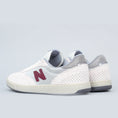 Load image into Gallery viewer, New Balance Numeric 440 Shoes White / Burgundy