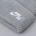 Load image into Gallery viewer, Nike SB Fisherman Beanie Dark Heather Grey / White