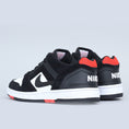 Load image into Gallery viewer, Nike SB Air Force II Low Shoes Black / Black - White - Habanero Red