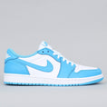 Load image into Gallery viewer, Nike SB Air Jordan 1 Low QS Shoes Dark Powder Blue / Dark Powder Blue