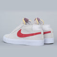 Load image into Gallery viewer, Nike SB Blazer Chukka Shoes Vast Grey / Team Crimson