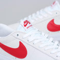 Load image into Gallery viewer, Nike SB Blazer Low GT Shoes White / University Red