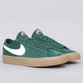 Load image into Gallery viewer, Nike SB Blazer Low Pro GT QS Shoes Fir / White - Fir - Gum Light Brown