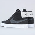 Load image into Gallery viewer, Nike SB Blazer Mid Gnarhunters QS Shoes Black / Black - White - White