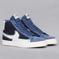 Load image into Gallery viewer, Nike SB Blazer Mid Premium Shoes Mystic Navy / Sail - Sail - Gum Light Brown