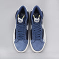 Load image into Gallery viewer, Nike SB Blazer Mid Premium Shoes Mystic Navy / Sail - Sail - Gum Light Brown