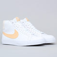 Load image into Gallery viewer, Nike SB Blazer Mid Premium Shoes White / Celestial Gold