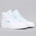 Load image into Gallery viewer, Nike SB Blazer Mid Premium Shoes White / Glacier Ice - White - Summit White