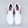 Load image into Gallery viewer, Nike SB Blazer Mid Premium Shoes White / Team Red