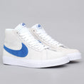 Load image into Gallery viewer, Nike SB Blazer Mid Shoes White / Team Royal - White - Cerulean