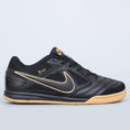 Load image into Gallery viewer, Nike SB Gato Shoes Black / Black - Metallic Gold