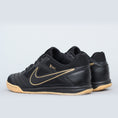 Load image into Gallery viewer, Nike SB Gato Shoes Black / Black - Metallic Gold